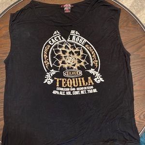 “Cactus Rose Tequila” graphic tank